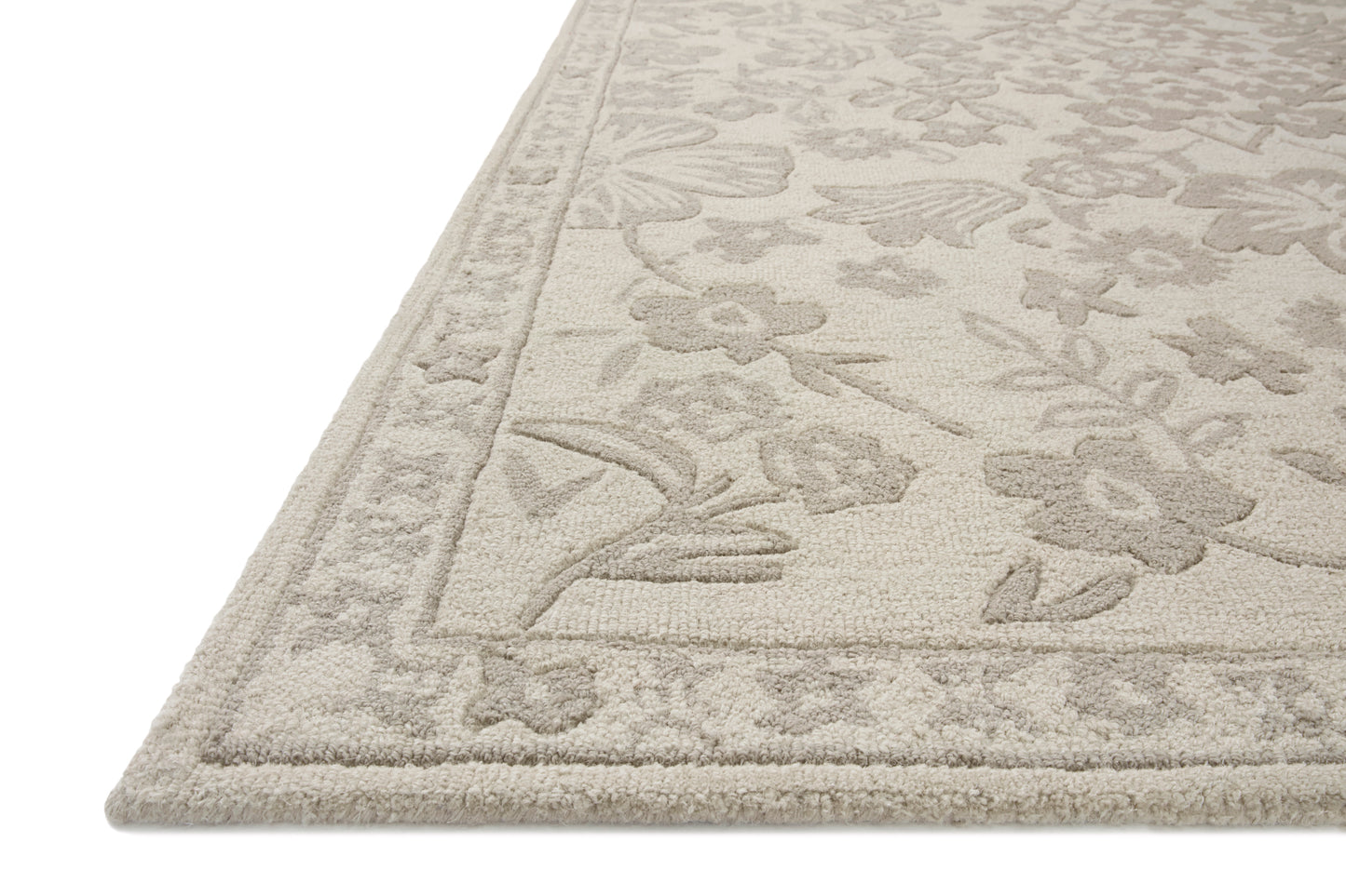 Alfombra Arboretum 02 Rose Garden Ivory Rifle Paper Co. x Loloi(153X229) - Perle&Perle