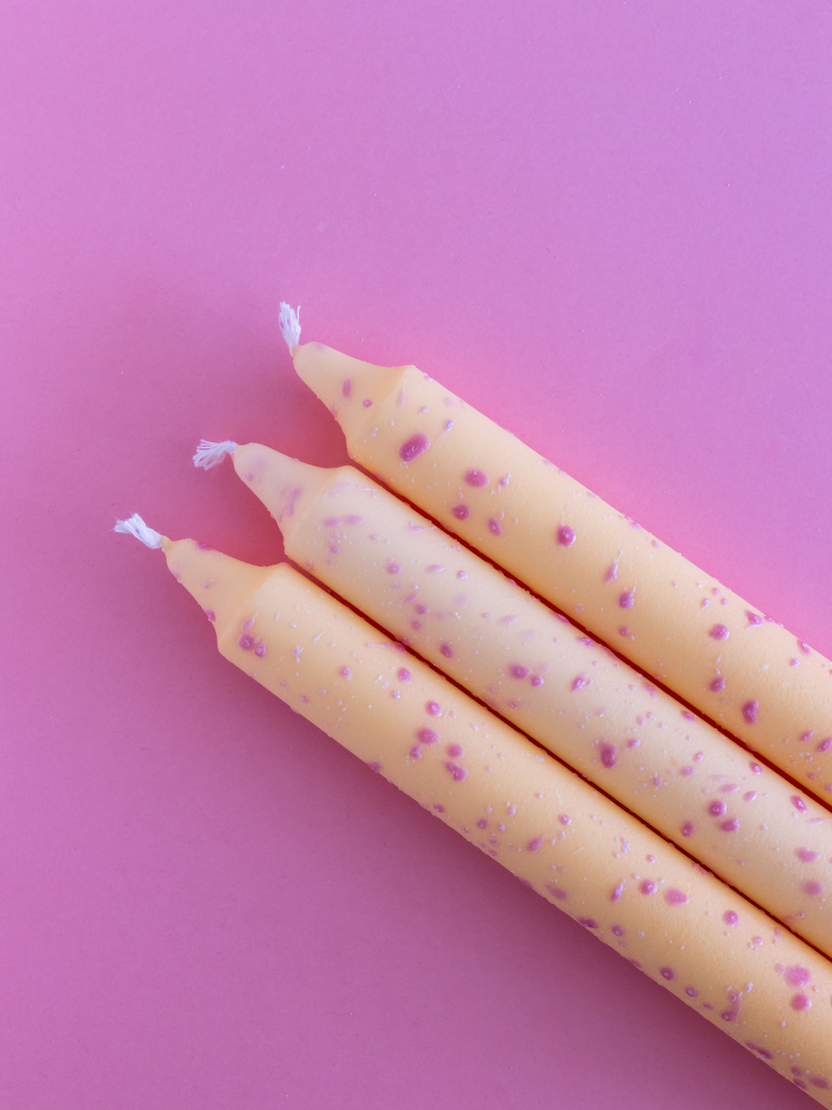 Vela Raspberry Butter & Confeti | 3u