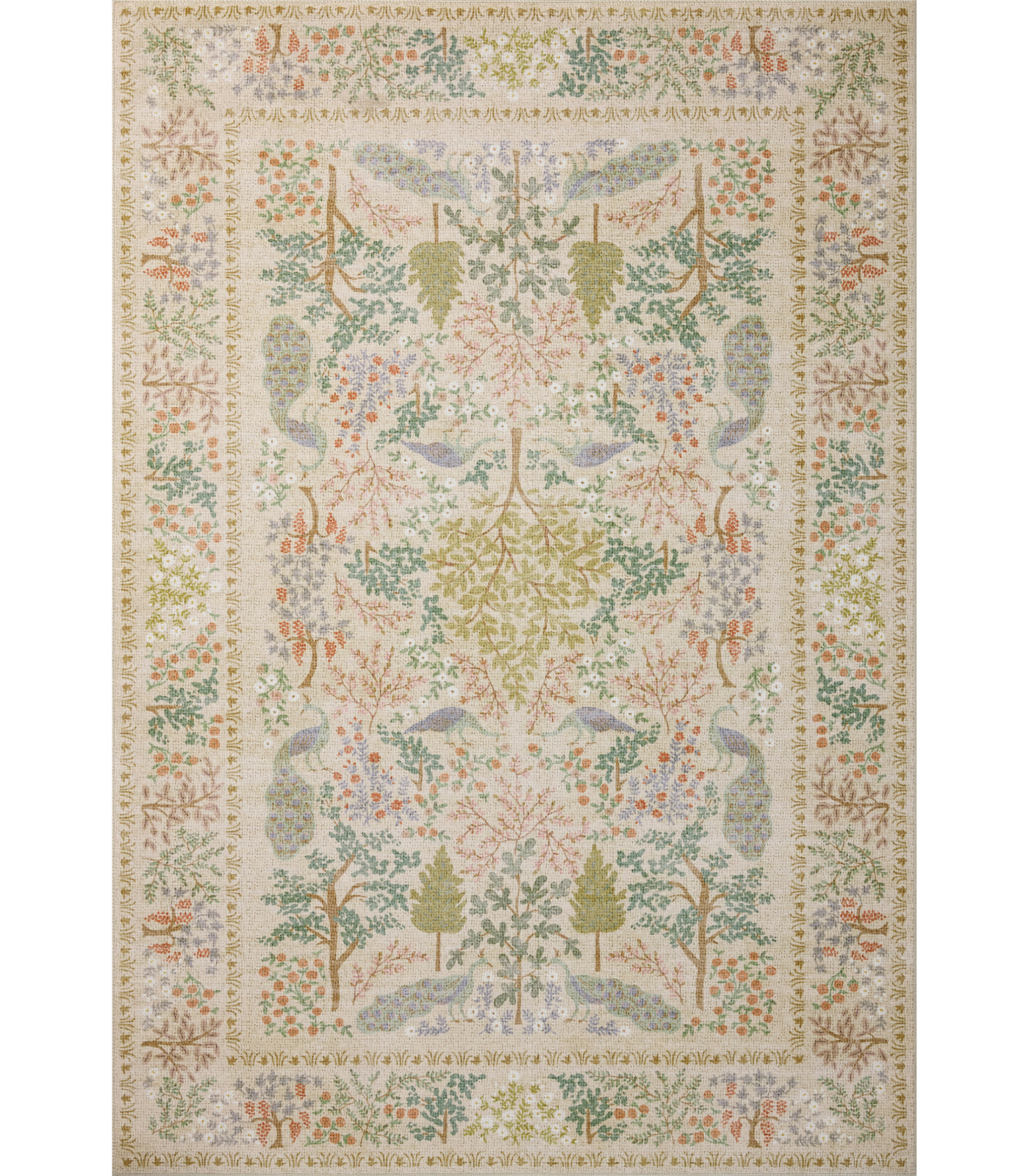 Alfombra Canopy 05 Cream Rifle Paper Co x Loloi (182X274)