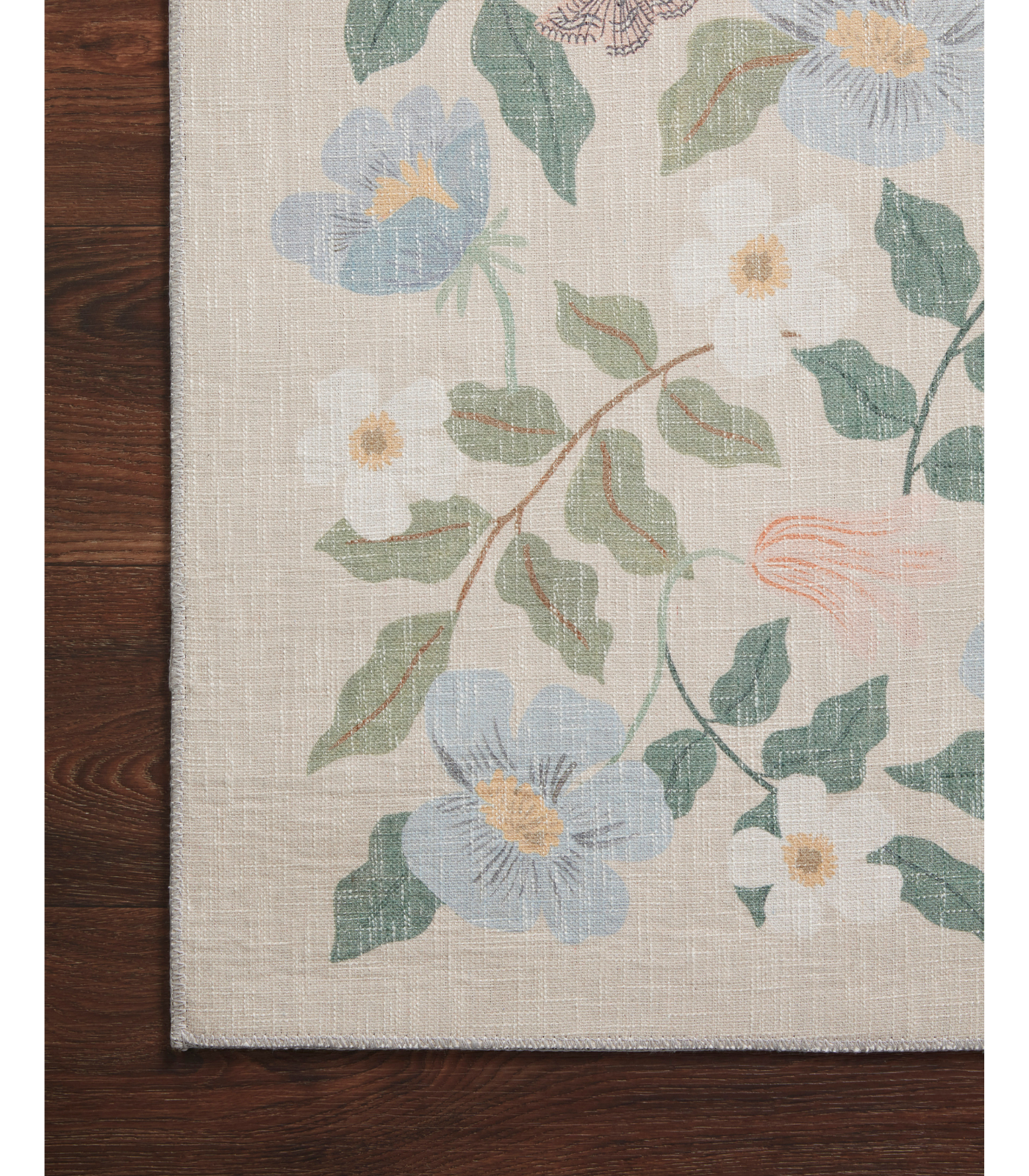 Alfombra Cotswolds 02 Primrose Sand Rifle Paper Co. × Loloi (153x229)