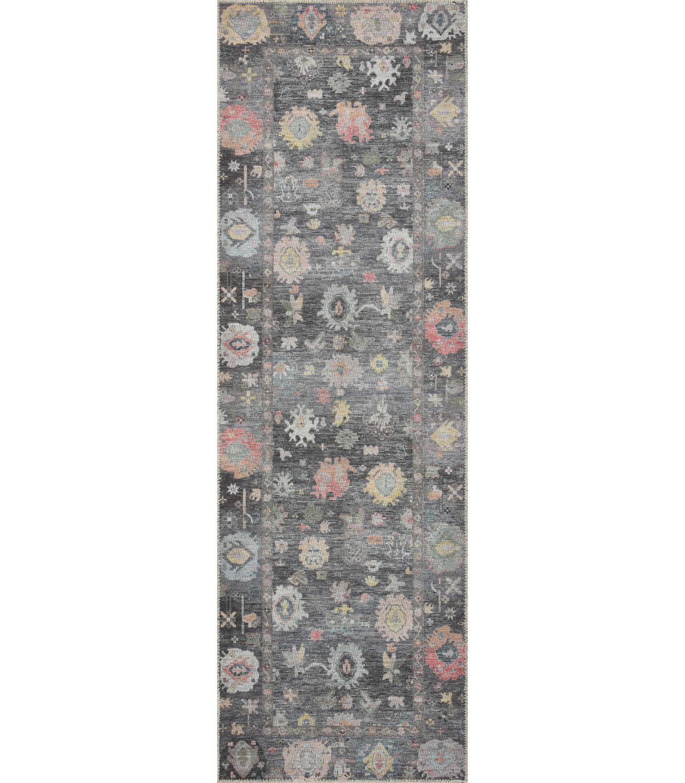Alfombra Elysium 03 Charcoal / Multi (77X229)