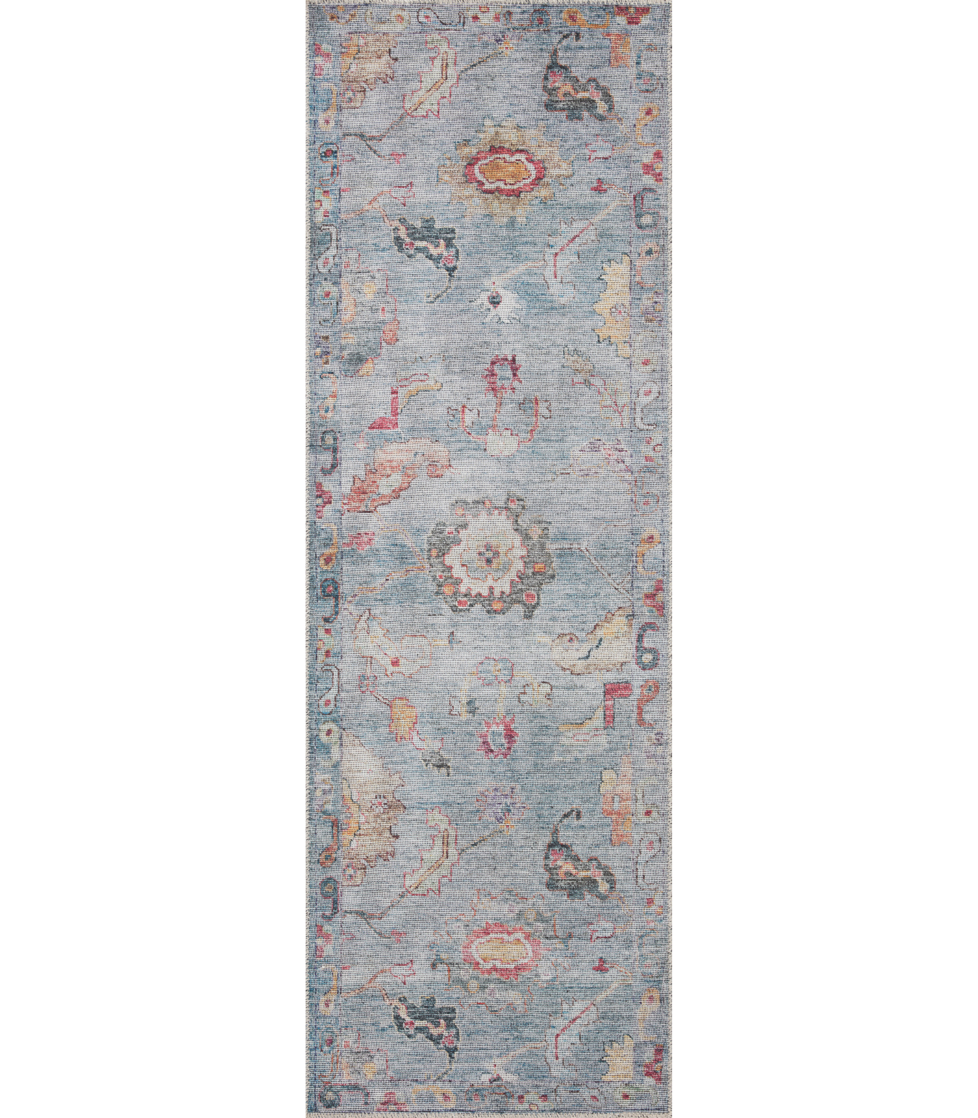 Alfombra Elysium 04 Denim / Multi (77x229)