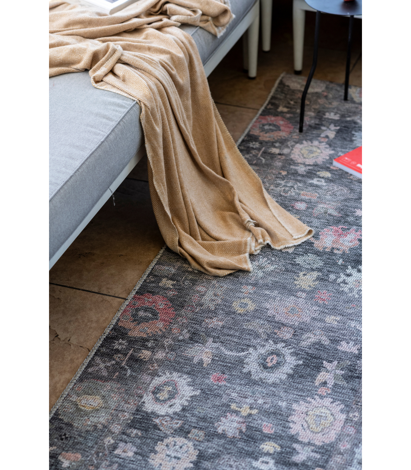 Alfombra Elysium 03 Charcoal / Multi (77X229)