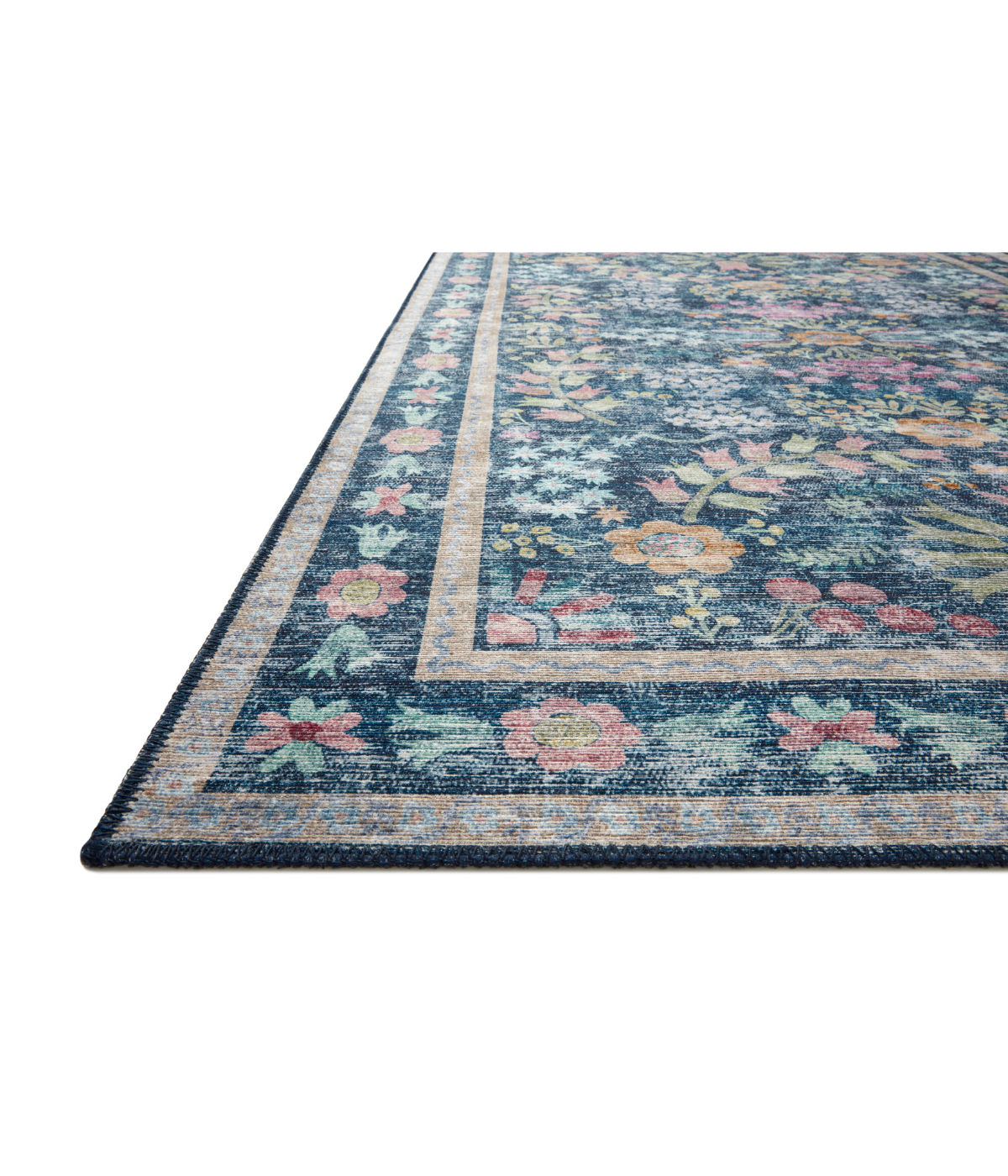 Alfombra Maison 06 Frances | Blue x Rifle Paper Co. × Loloi