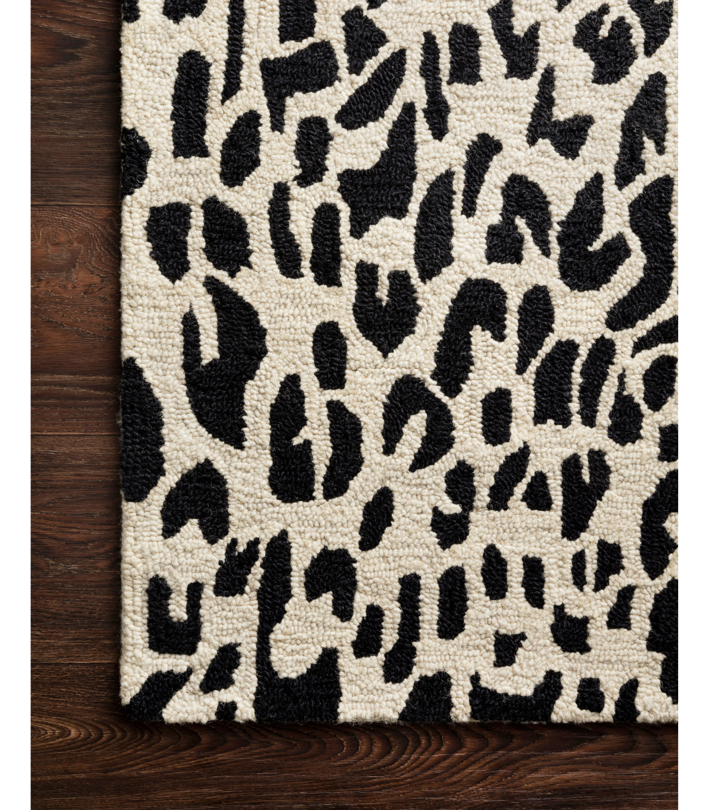 Alfombra Masai 02 Black | Ivory (153X229) | Preventa