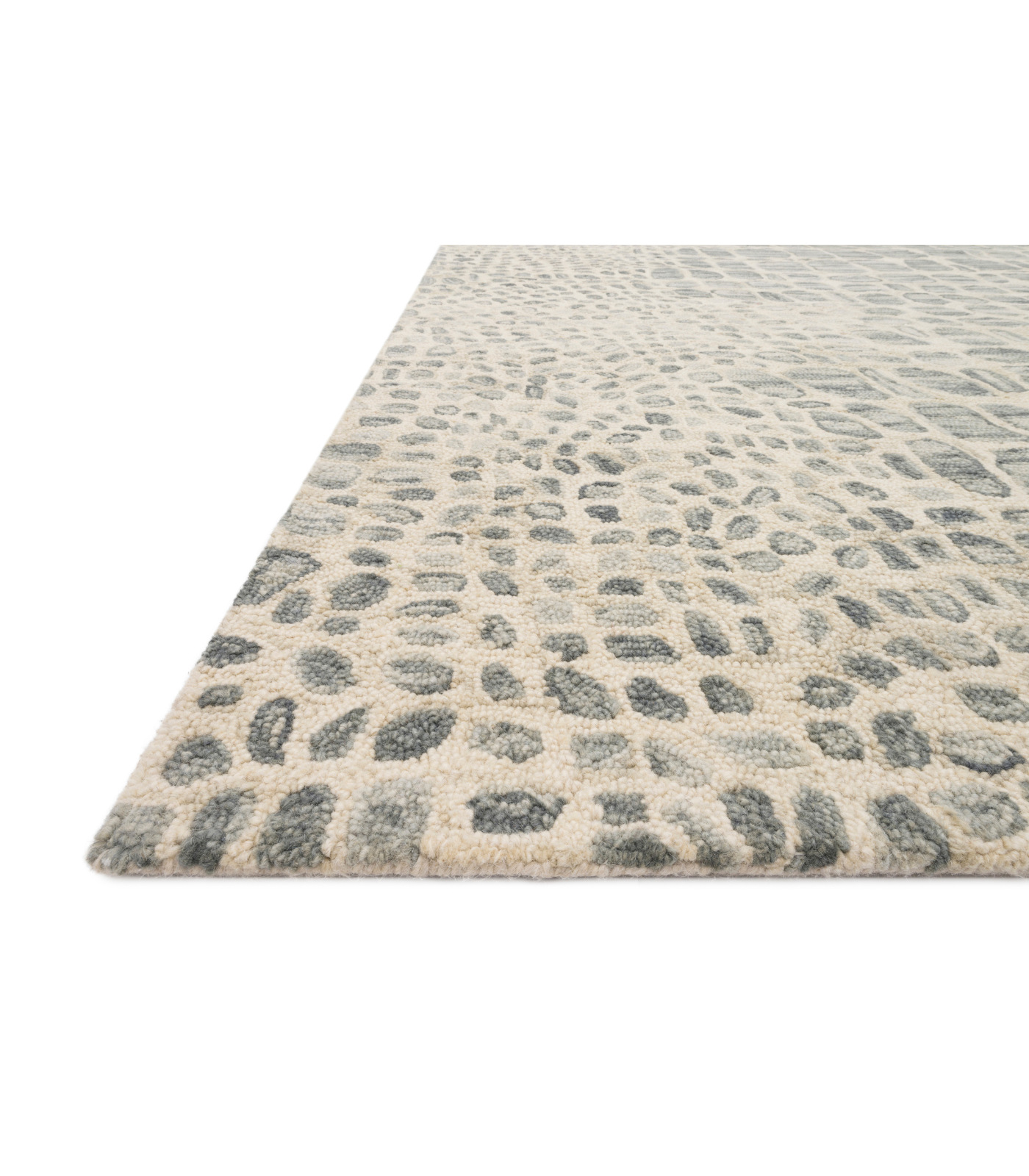 Alfombra Masai 03 Silver Grey | Ivory (153X229) | Preventa
