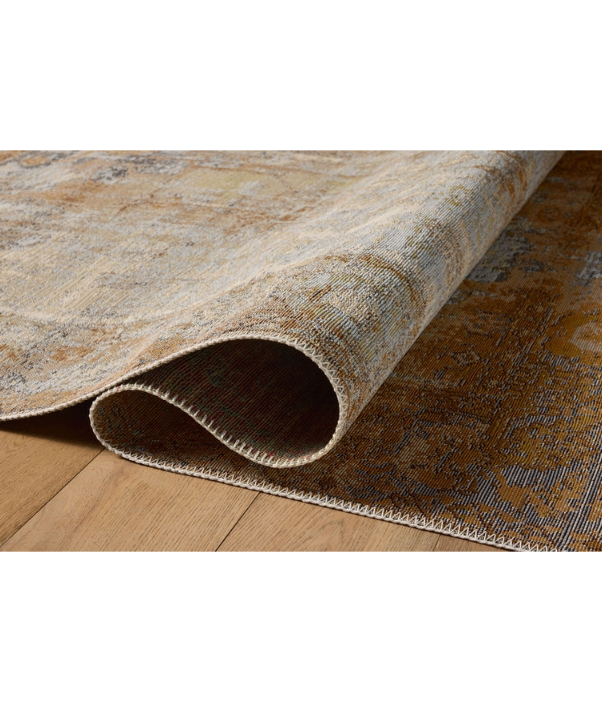 Alfombra Mika 11 Antique Ivory | Copper (Terraza)
