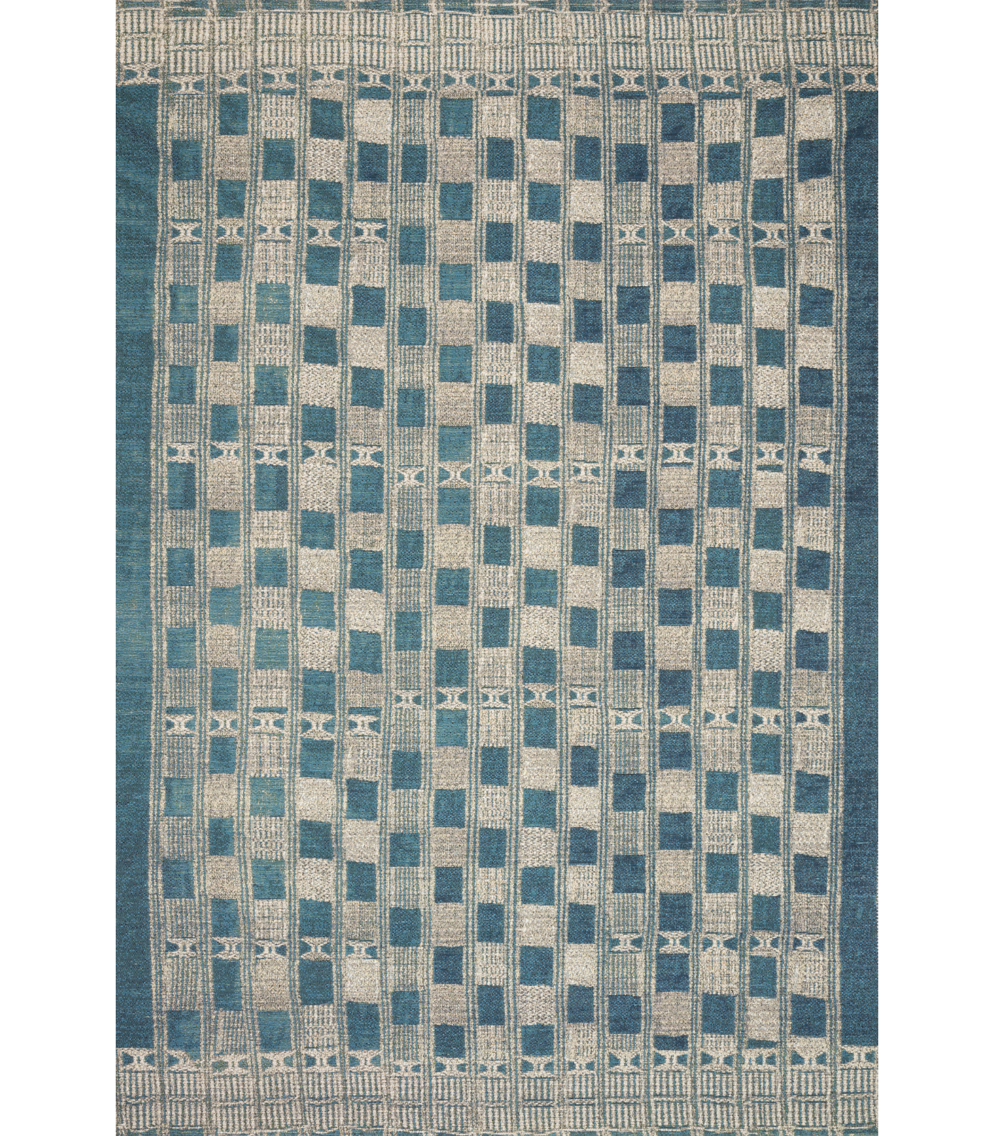 Alfombra Mika Blue Ivory - Terraza (161X234)