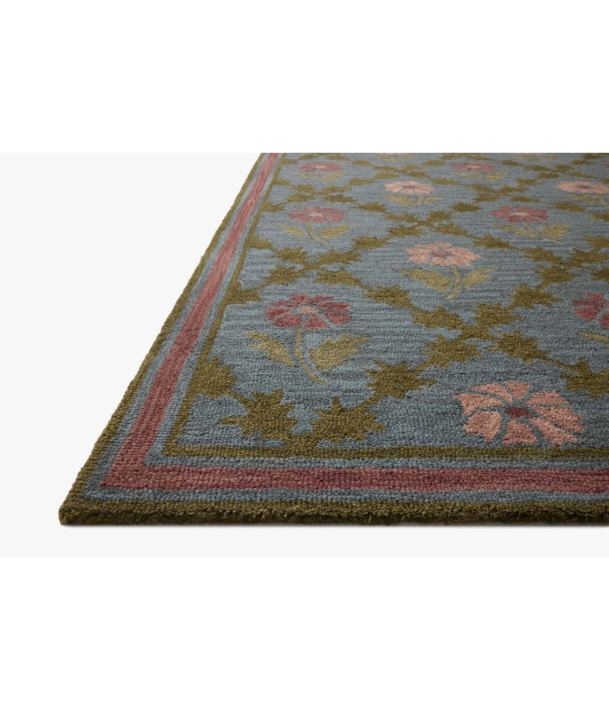 Alfombra Norah 02 Denim | Rose Chris Loves Julia × Loloi