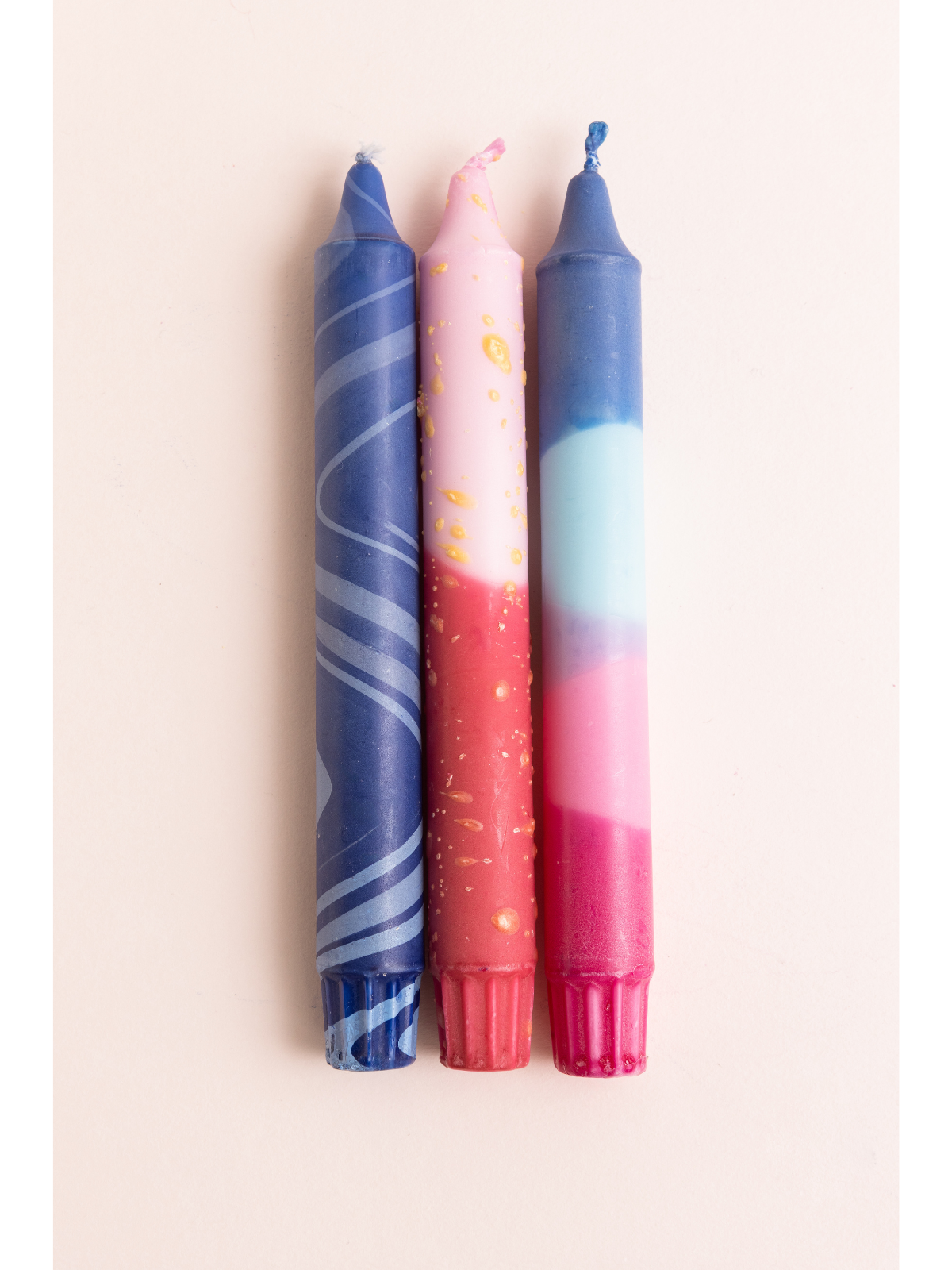 Pack 3 Velas Cozy Blue Mix