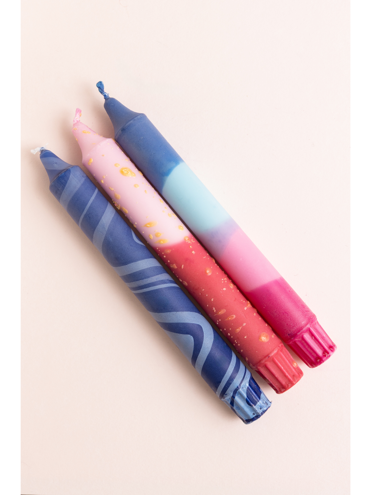 Pack 3 Velas Cozy Blue Mix