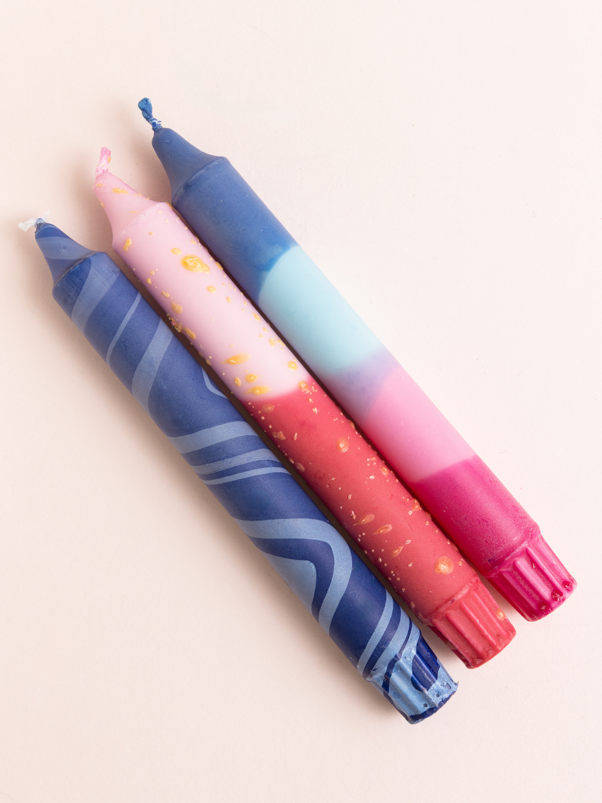 Pack 3 Velas Cozy Blue Mix