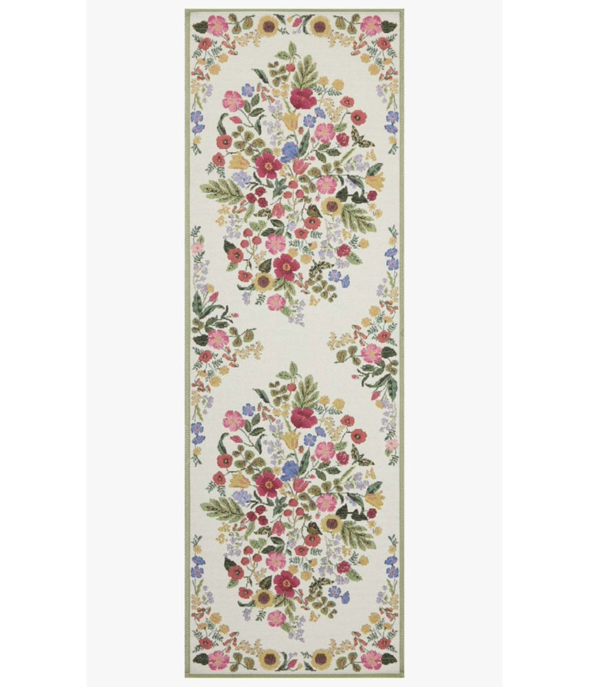Alfombra Perennial 01 Blossom Cream | Rifle Paper Co. (Interior/Exterior)