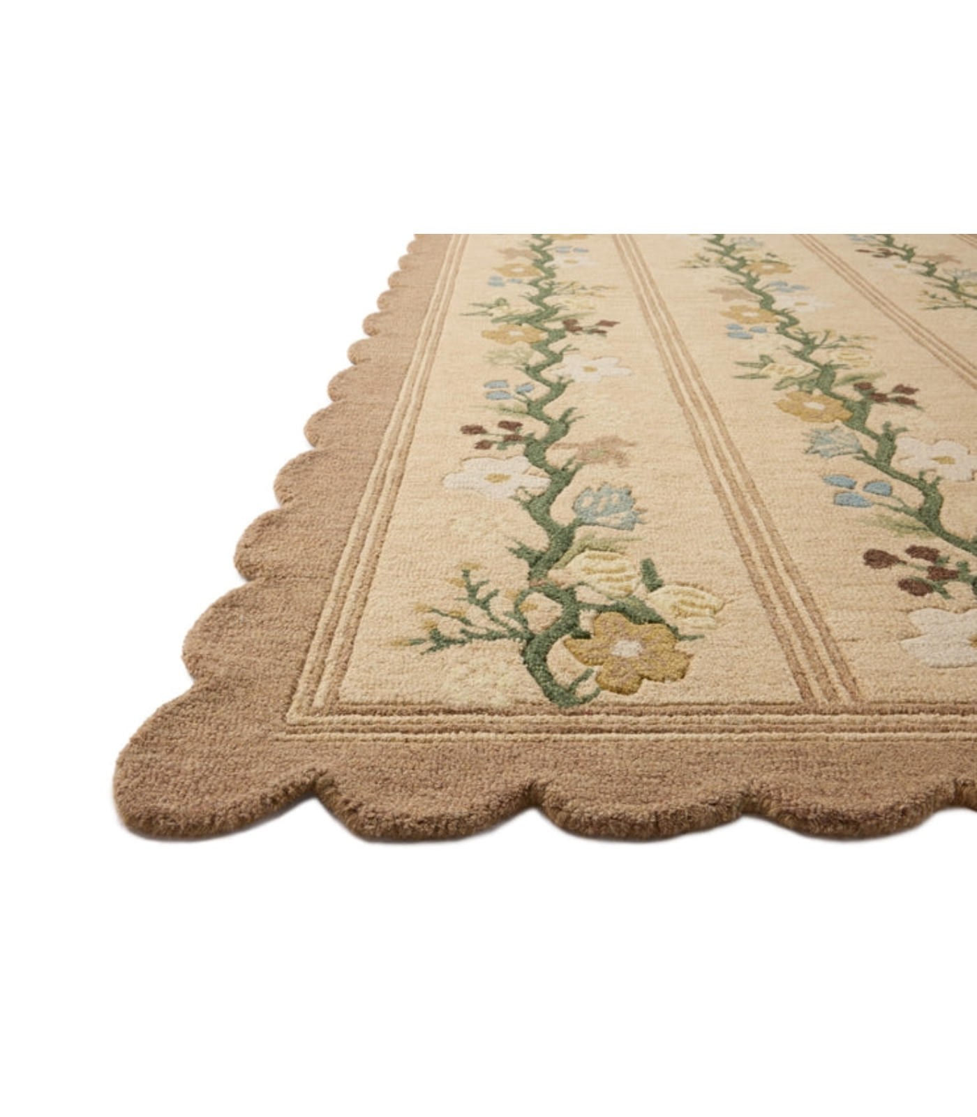 Alfombra Thistle 01 Neutral | Multi Rifle Paper Co. × Loloi 110X170 | Preventa