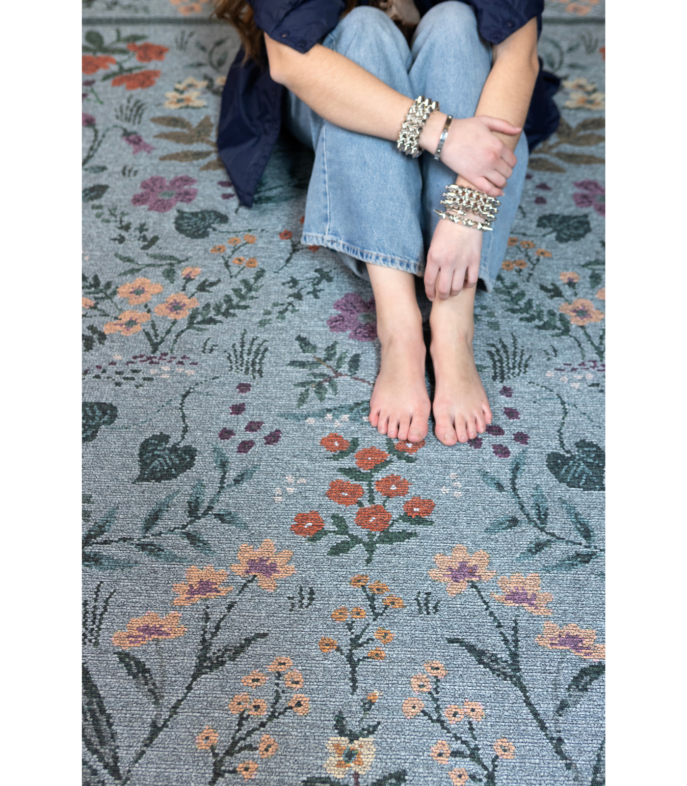 Alfombra Wildwood 02 Sage Rifle Paper Co x Loloi (229X290)