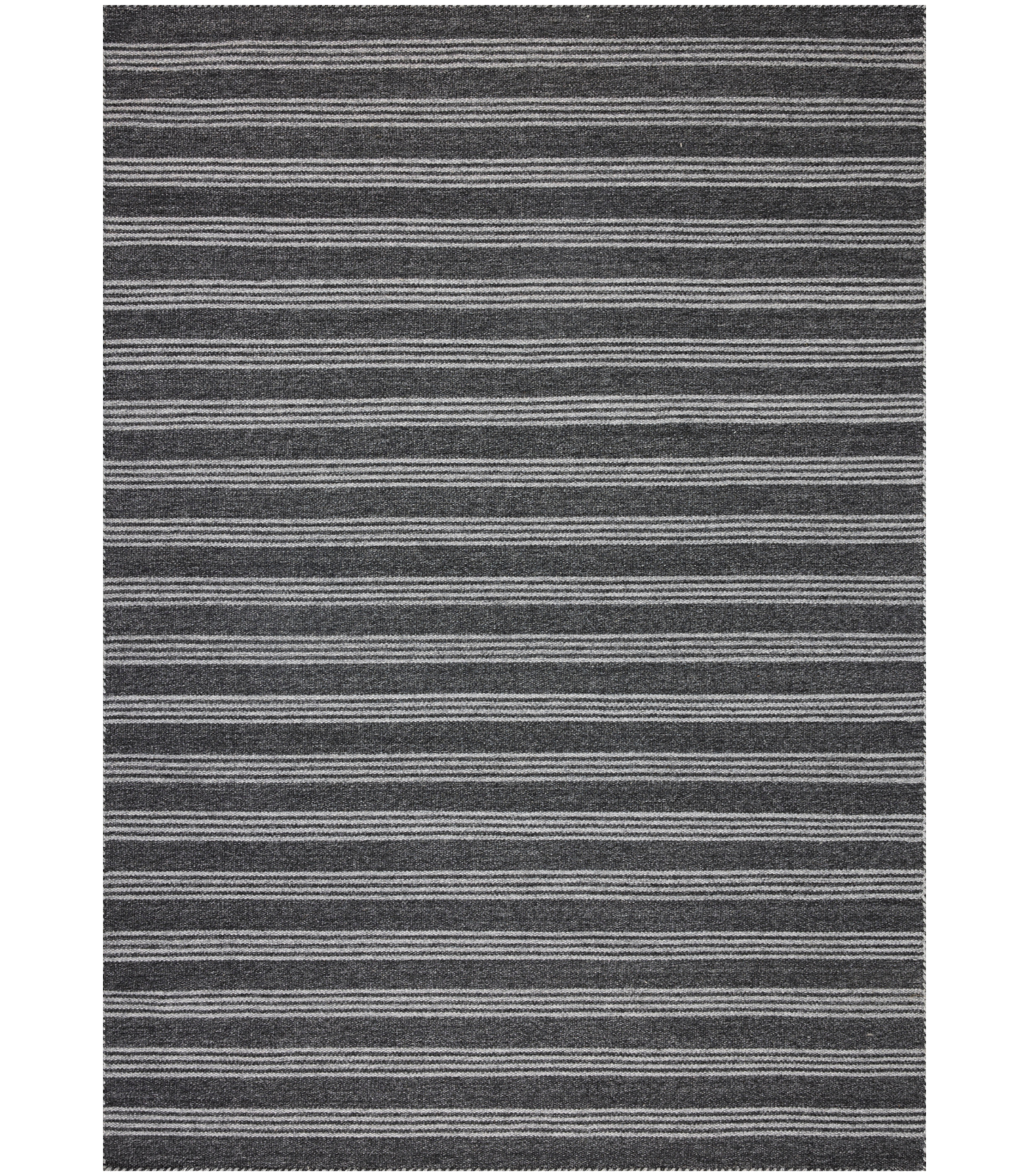 Alfombra Charlie 01 Charcoal|Grey by Magnolia Home - Recycled bottles Terraza (153x229)