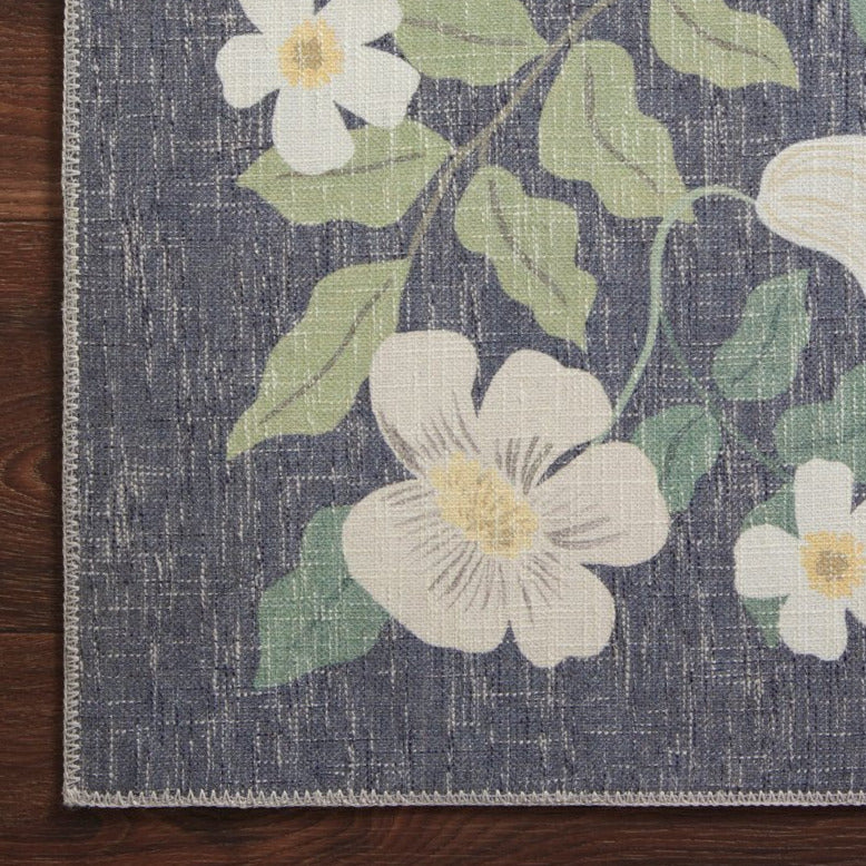 Alfombra Cotswolds 02 Primrose Charcoal Rifle Paper Co. × Loloi (229x290)
