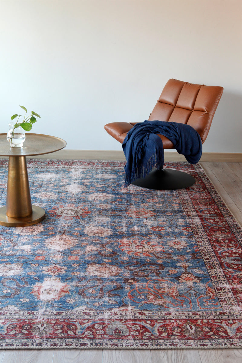 Alfombra Loren 01 Blue|Brick Loloi II (229x290)