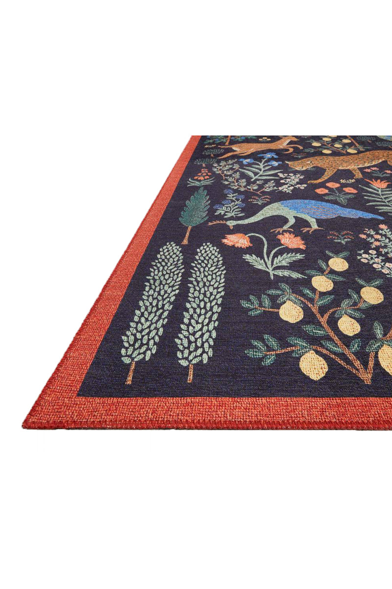 Alfombra Menagerie 01 Les Fauves Black Rifle Paper Co. x Loloi (77X229)