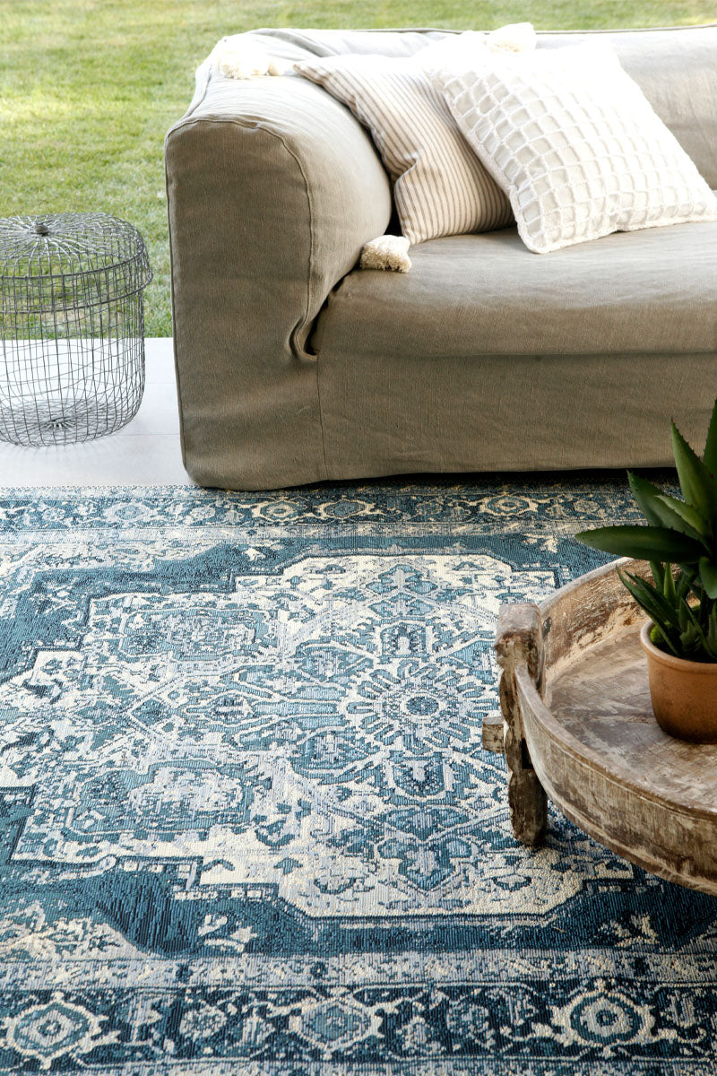 Mika Dk Blue- Terraza (120x180) - Perle&Perle