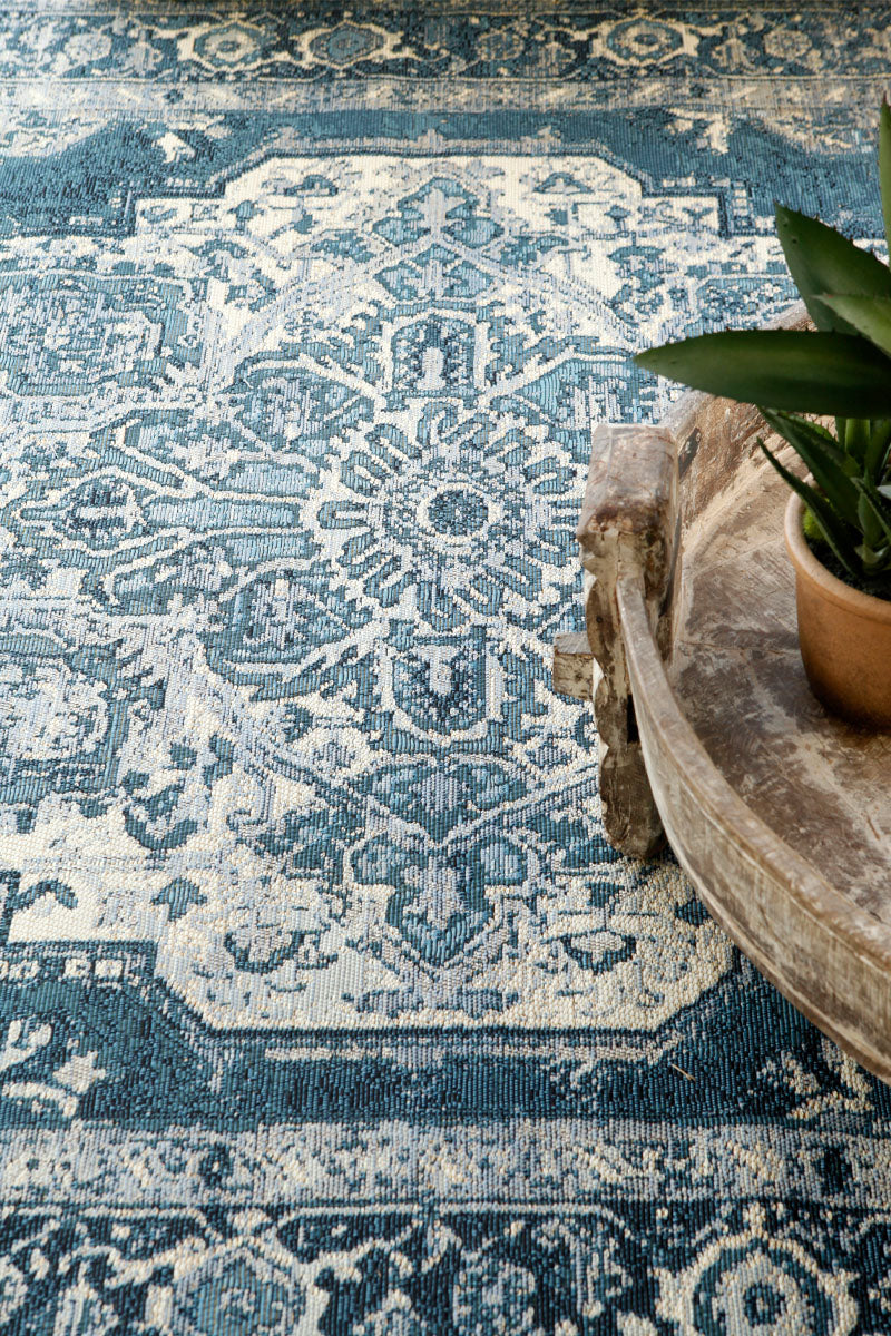 Mika Dk Blue- Terraza (120x180) - Perle&Perle
