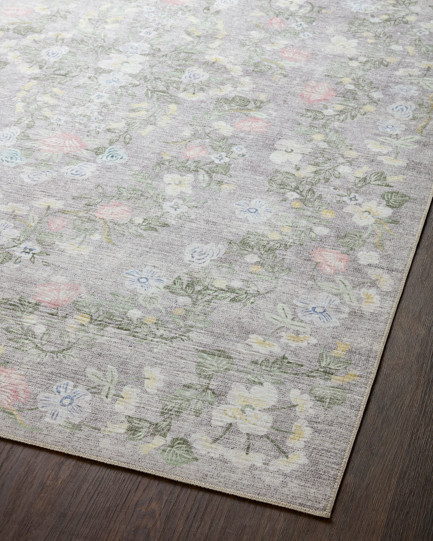 Alfombra Palais 05 Grey Rifle Paper Co × Loloi (229x290) - Perle&Perle