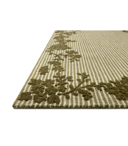 Alfombra Winslet 02 Olive | Ivory  by Magnolia Home by Joanna Gaines × Loloi | Preventa