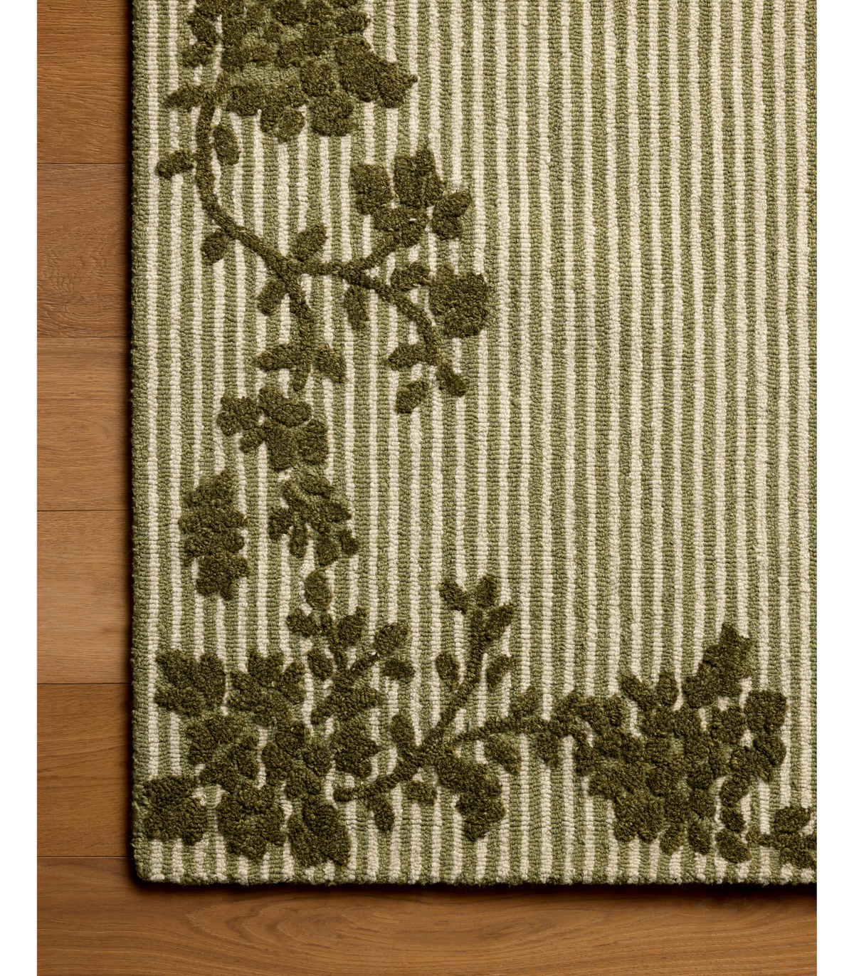 Alfombra Winslet 02 Olive | Ivory  by Magnolia Home by Joanna Gaines × Loloi | Preventa