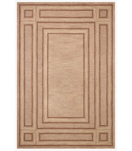 Alfombra Alfie 01 Blush | Rose by Chris Loves Julia × Loloi (153X229) - Perle&Perle