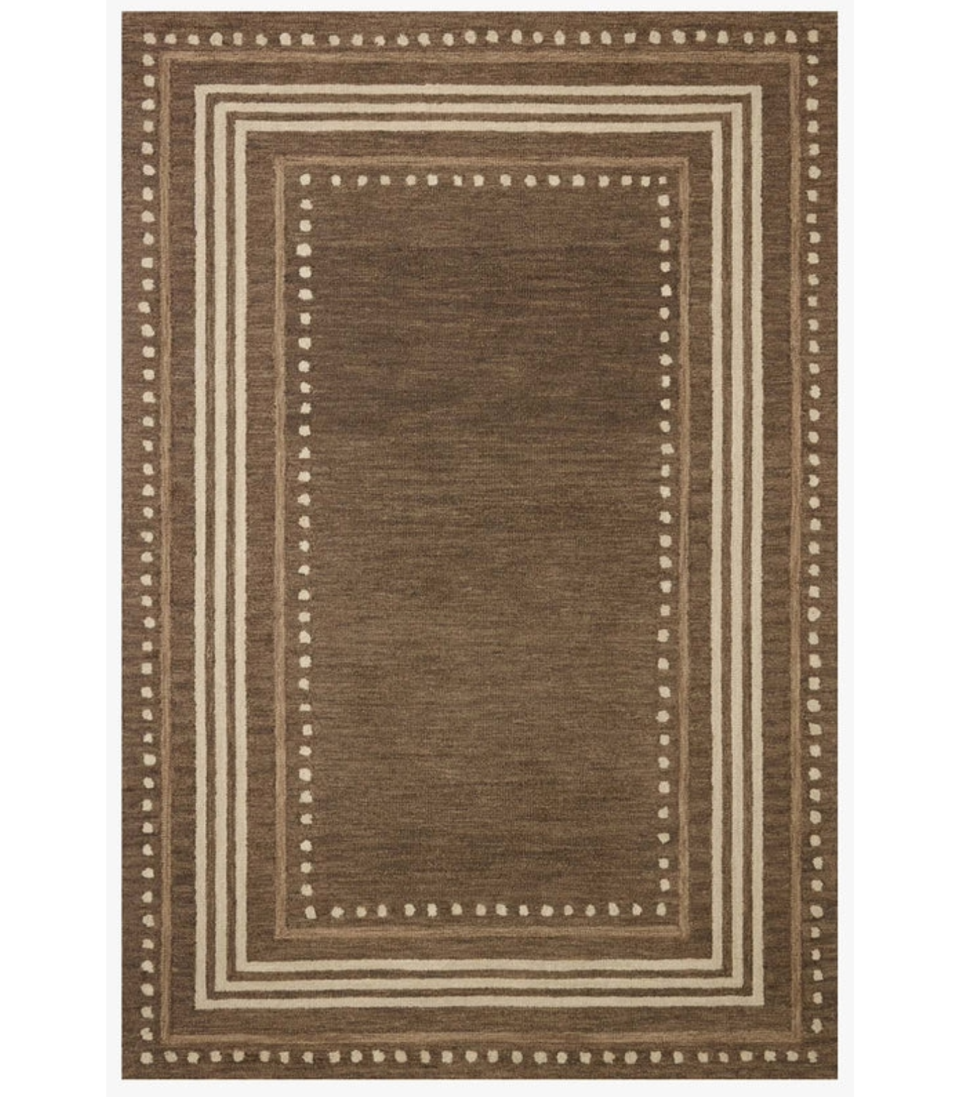 Alfombra Alfie 02 Bark | Natural by Chris Loves Julia × Loloi (153X229) - Perle&Perle