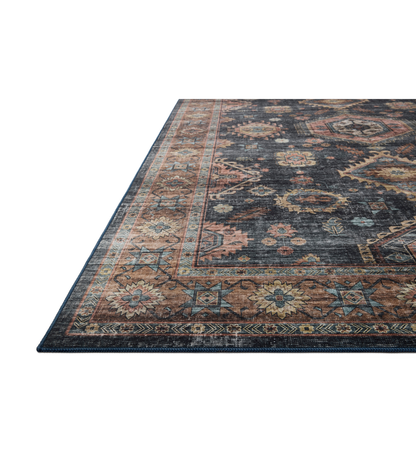 Alfombra Anniston 03 Denim | Sunset (Lavable en Máquina)