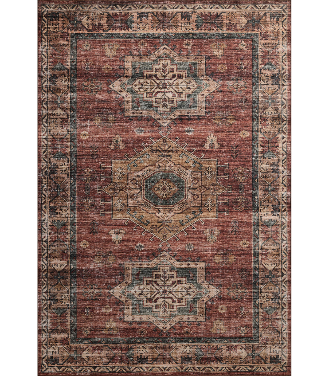 Alfombra Anniston 04 Spice | Multi (Lavable en Máquina) (Copia)