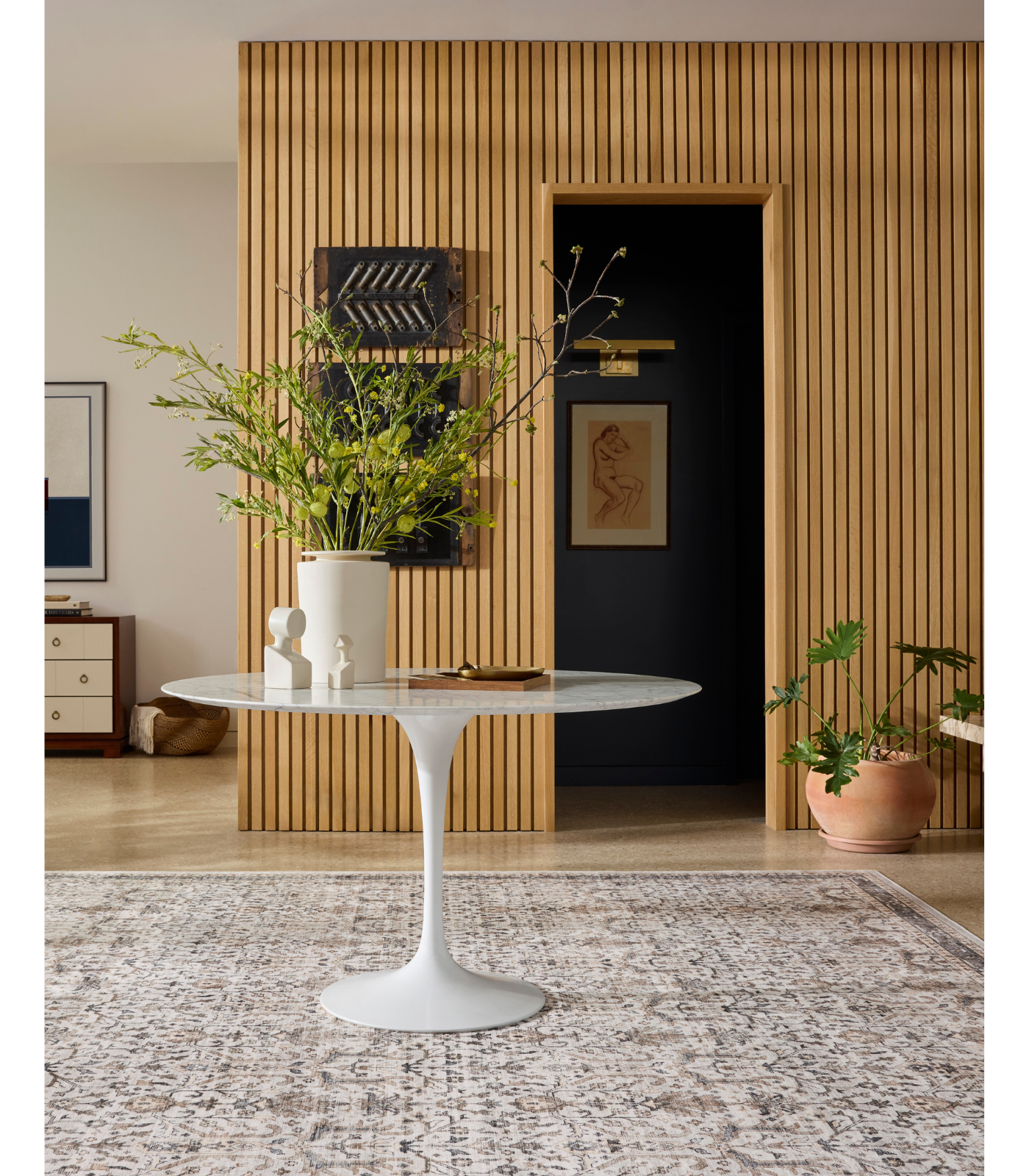 Alfombra Anniston 01 Ivory | Stone (Lavable en Máquina)