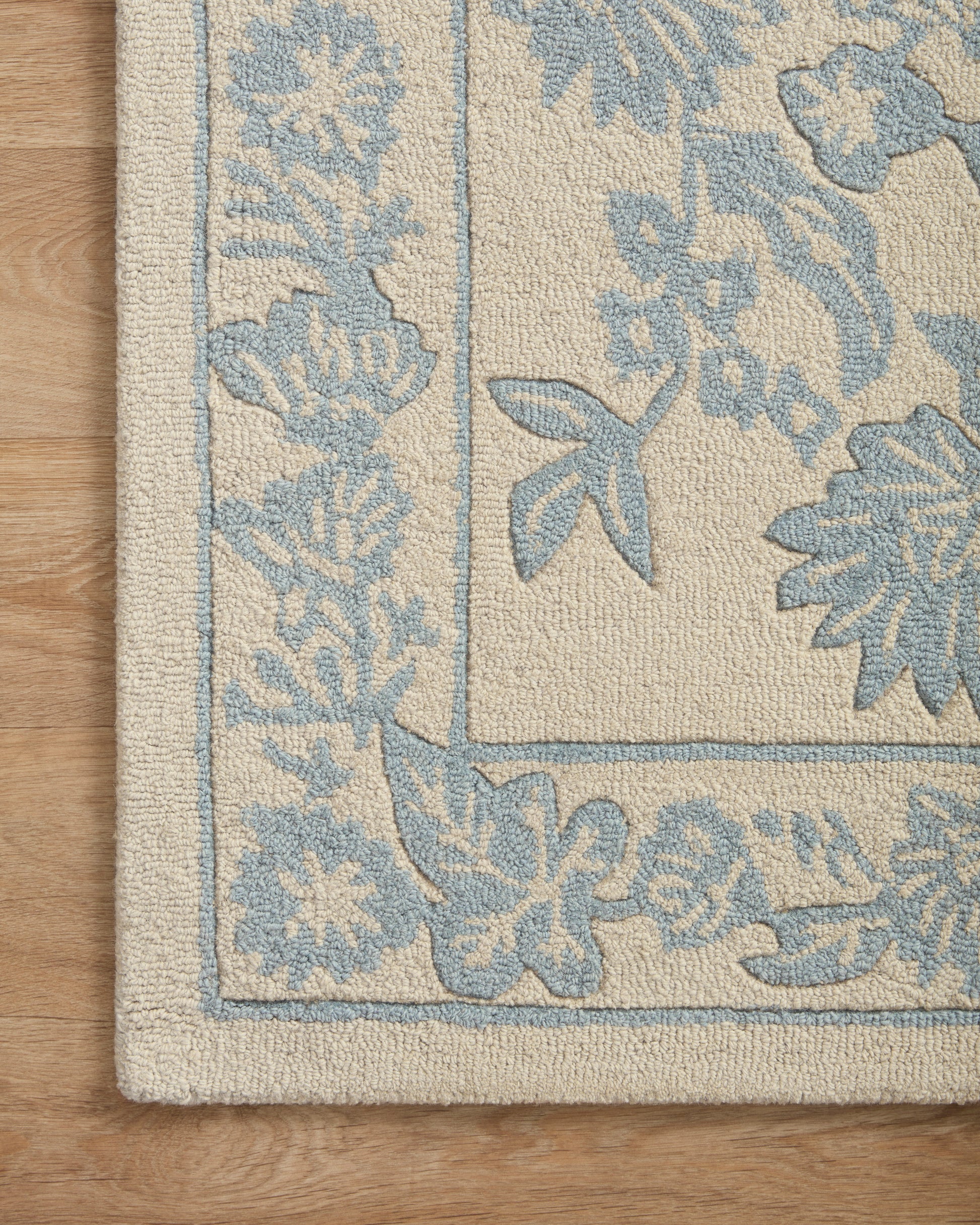 Alfombra Arboretum 01 Aviary Periwinkle Rifle Paper Co. x Loloi(153X229) - Perle&Perle