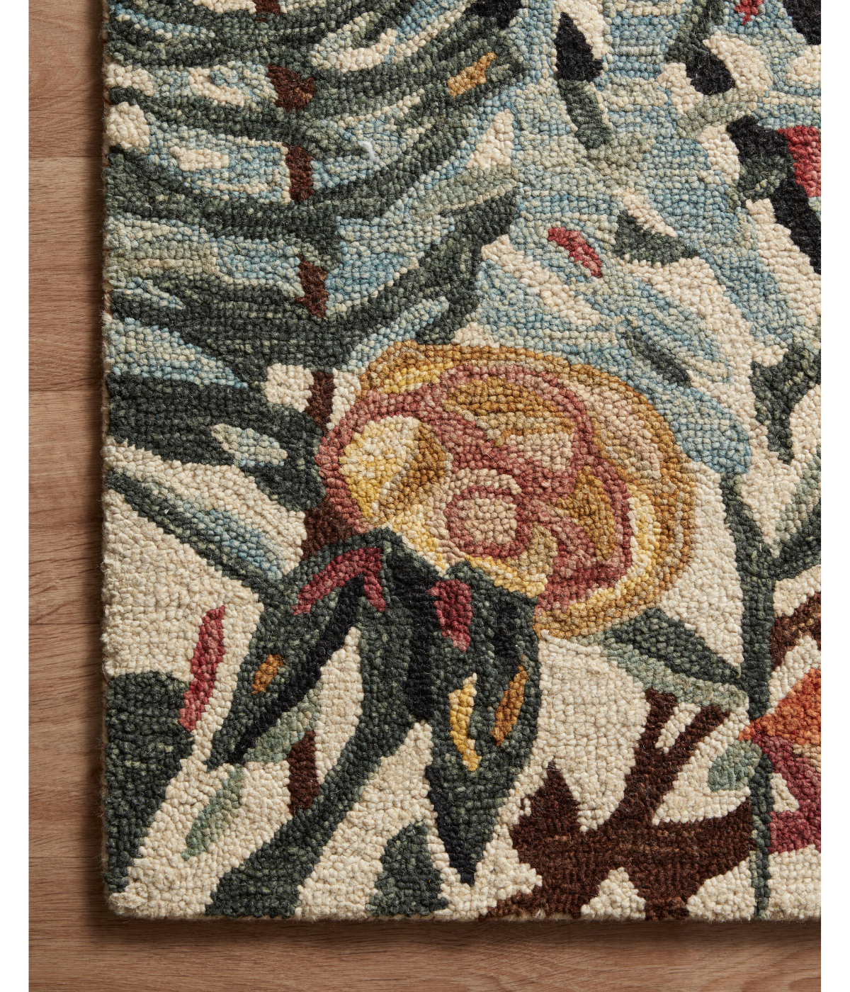 Alfombra Belladonna 02 Ivory | Lagoon