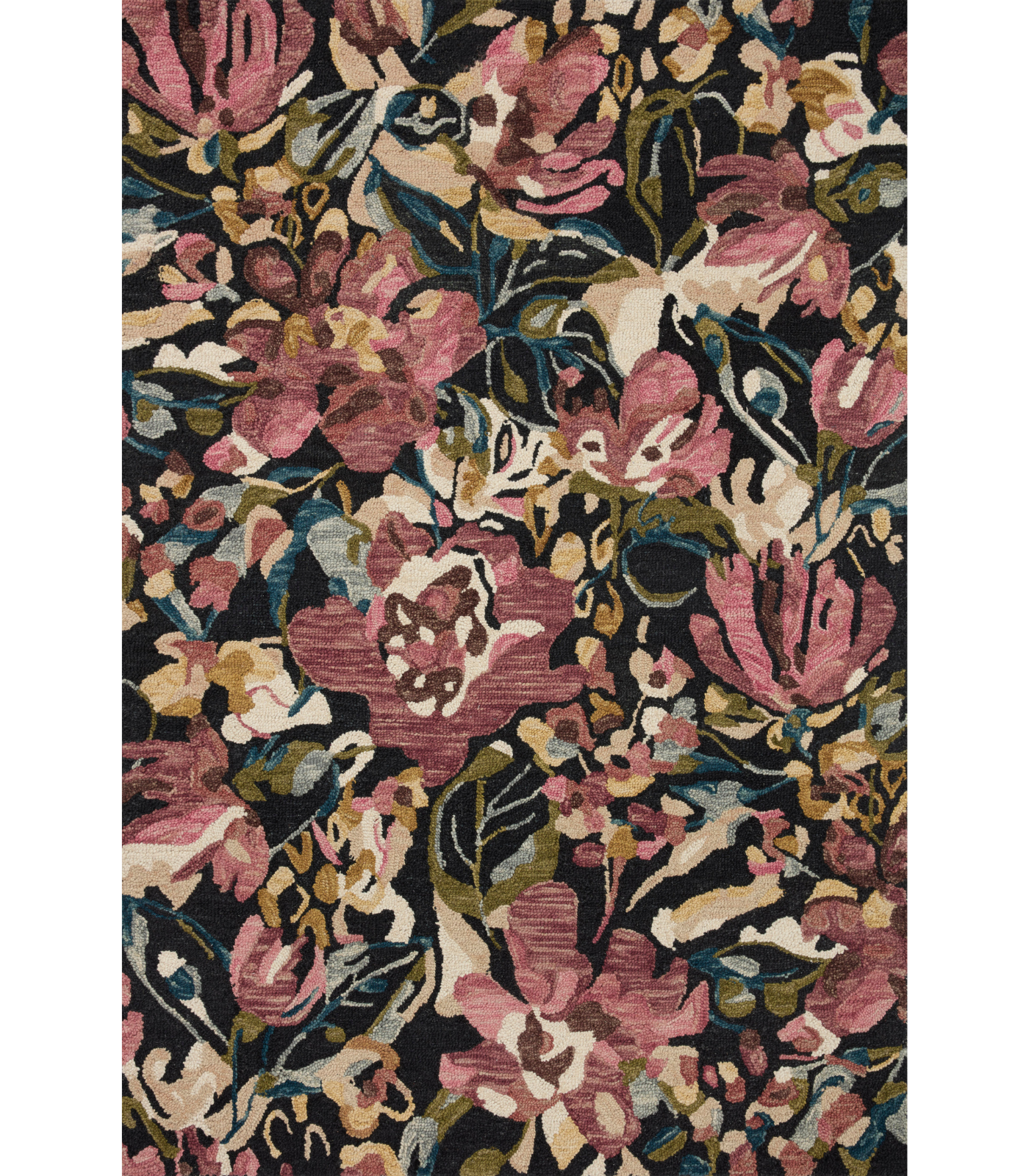Alfombra Belladonna 01 Black | Berry