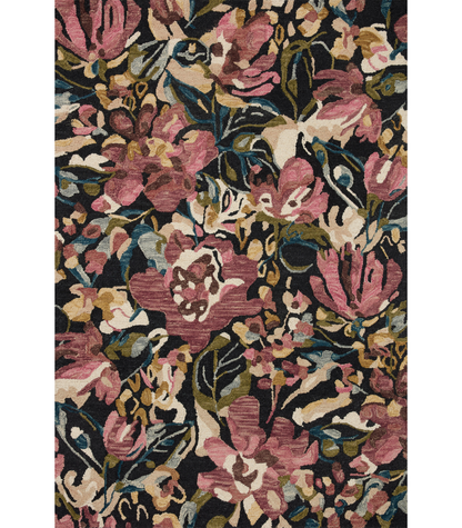 Alfombra Belladonna 01 Black | Berry