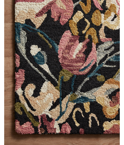 Alfombra Belladonna 01 Black | Berry
