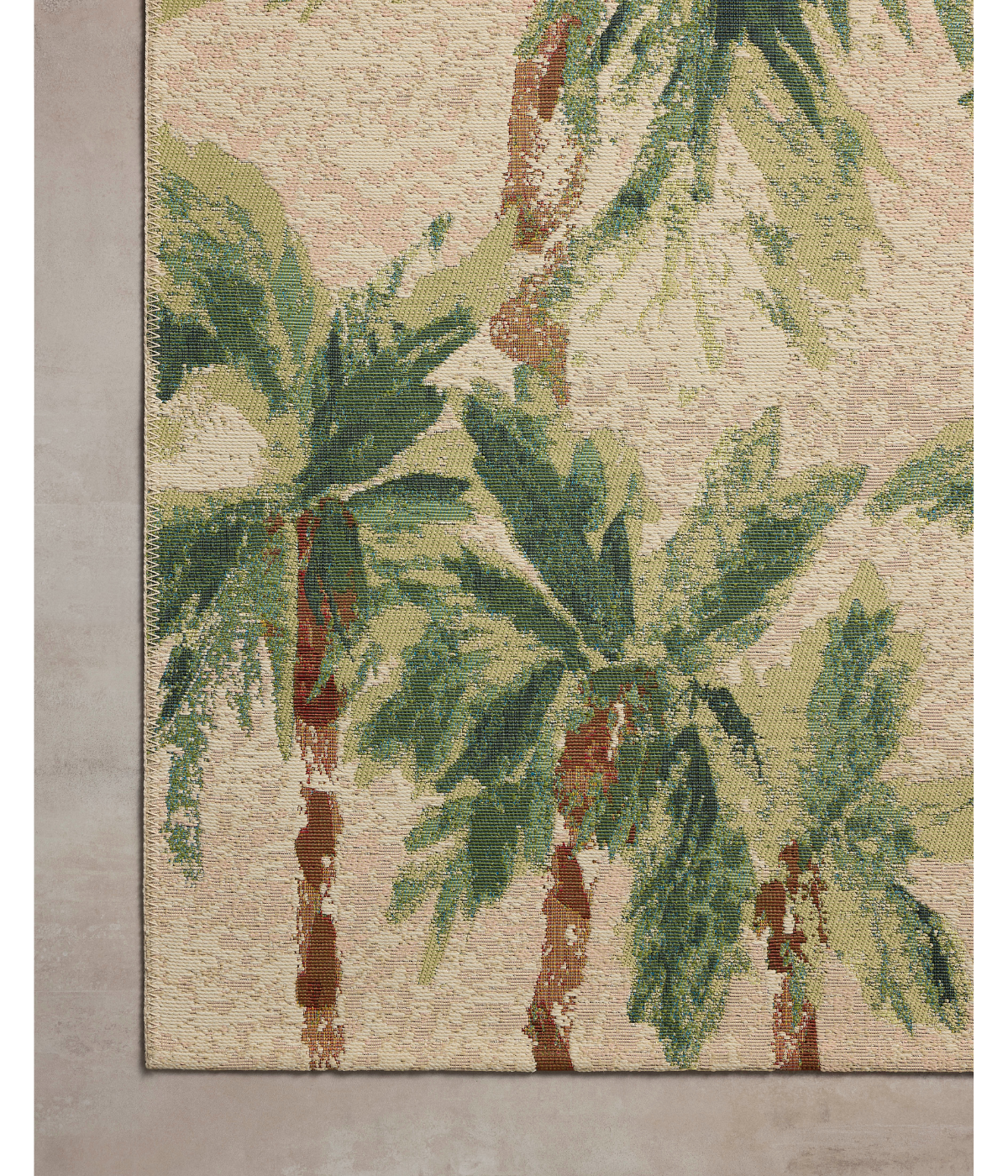 Alfombra Botanical 04 Clay | Green (Exterior)
