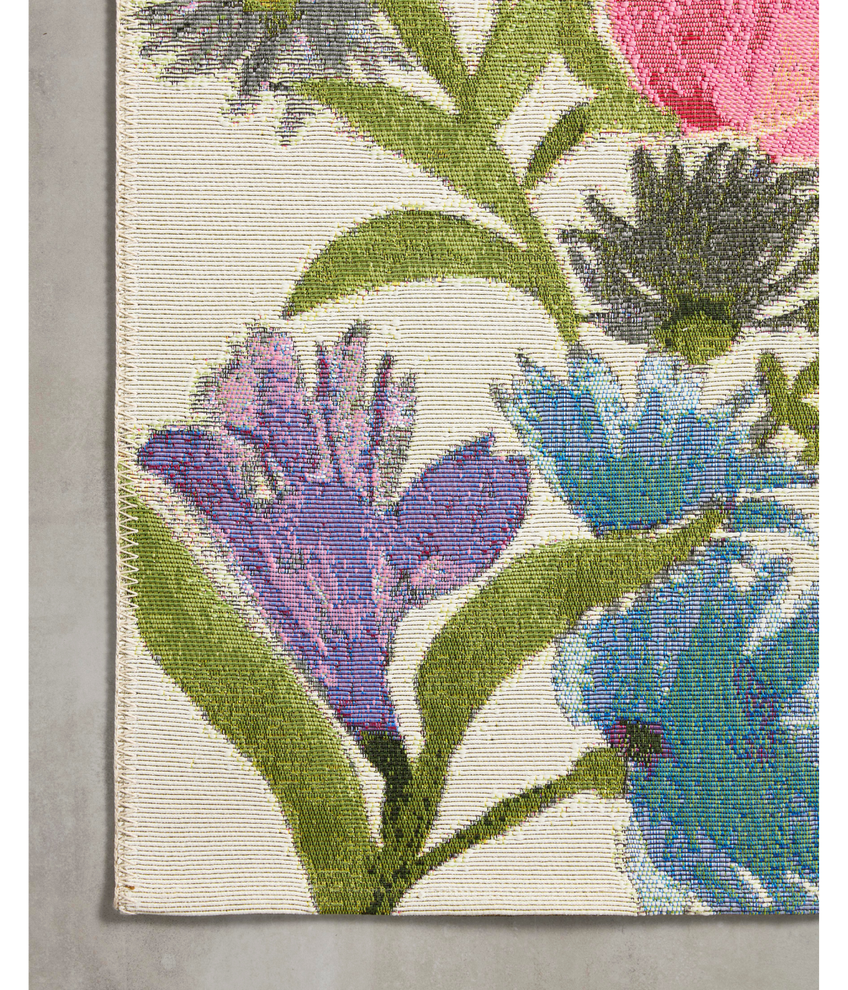 Alfombra Botanical 01 Ivory | Multi (Exterior)
