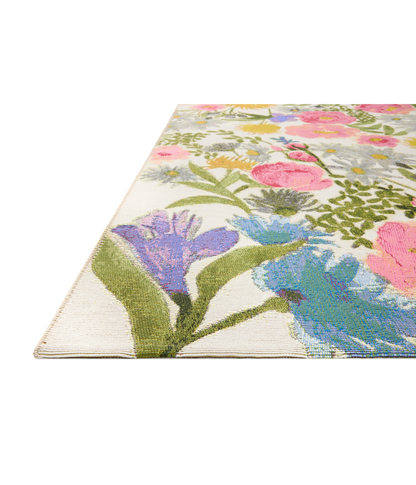 Alfombra Botanical 01 Ivory | Multi (Exterior)