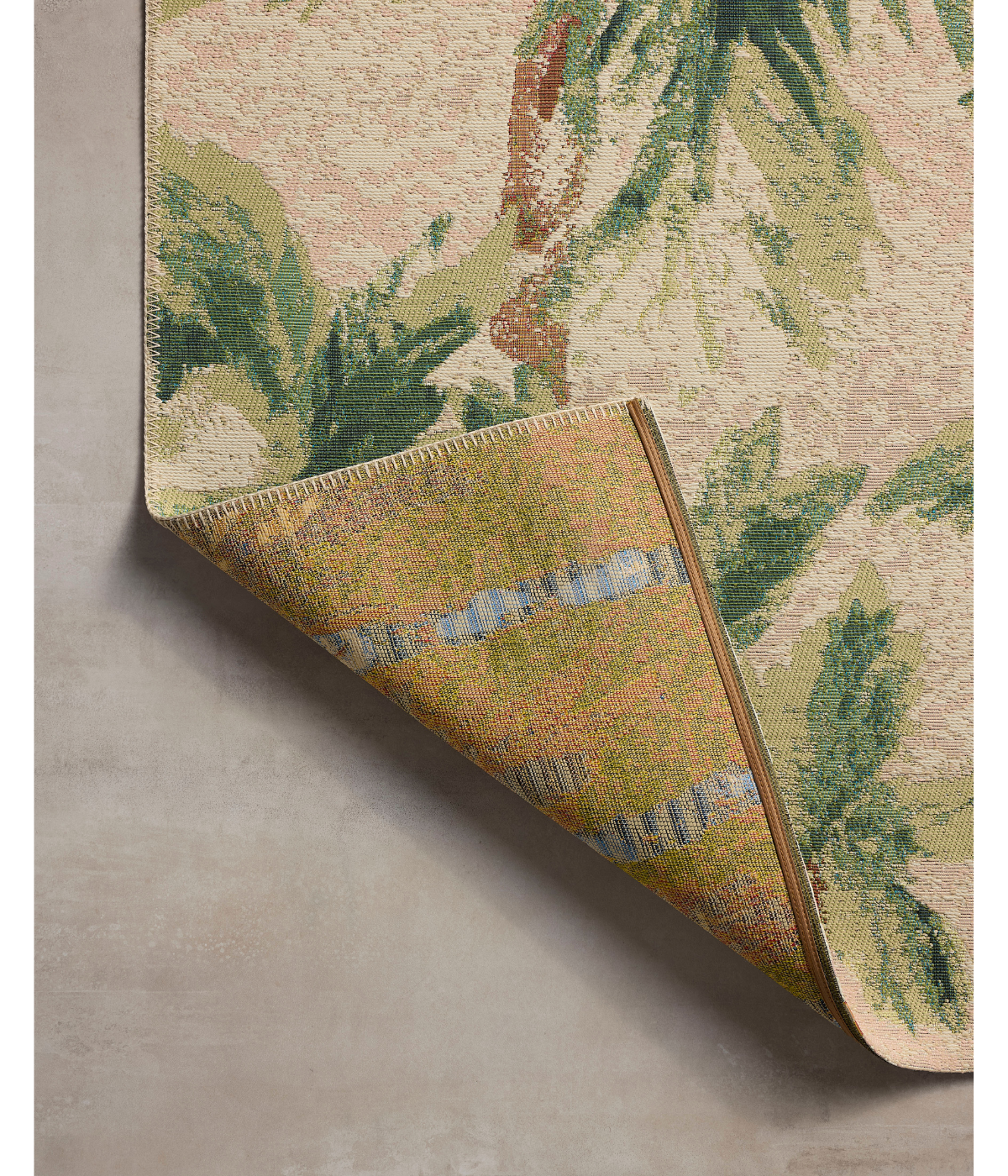 Alfombra Botanical 04 Clay | Green (Exterior)