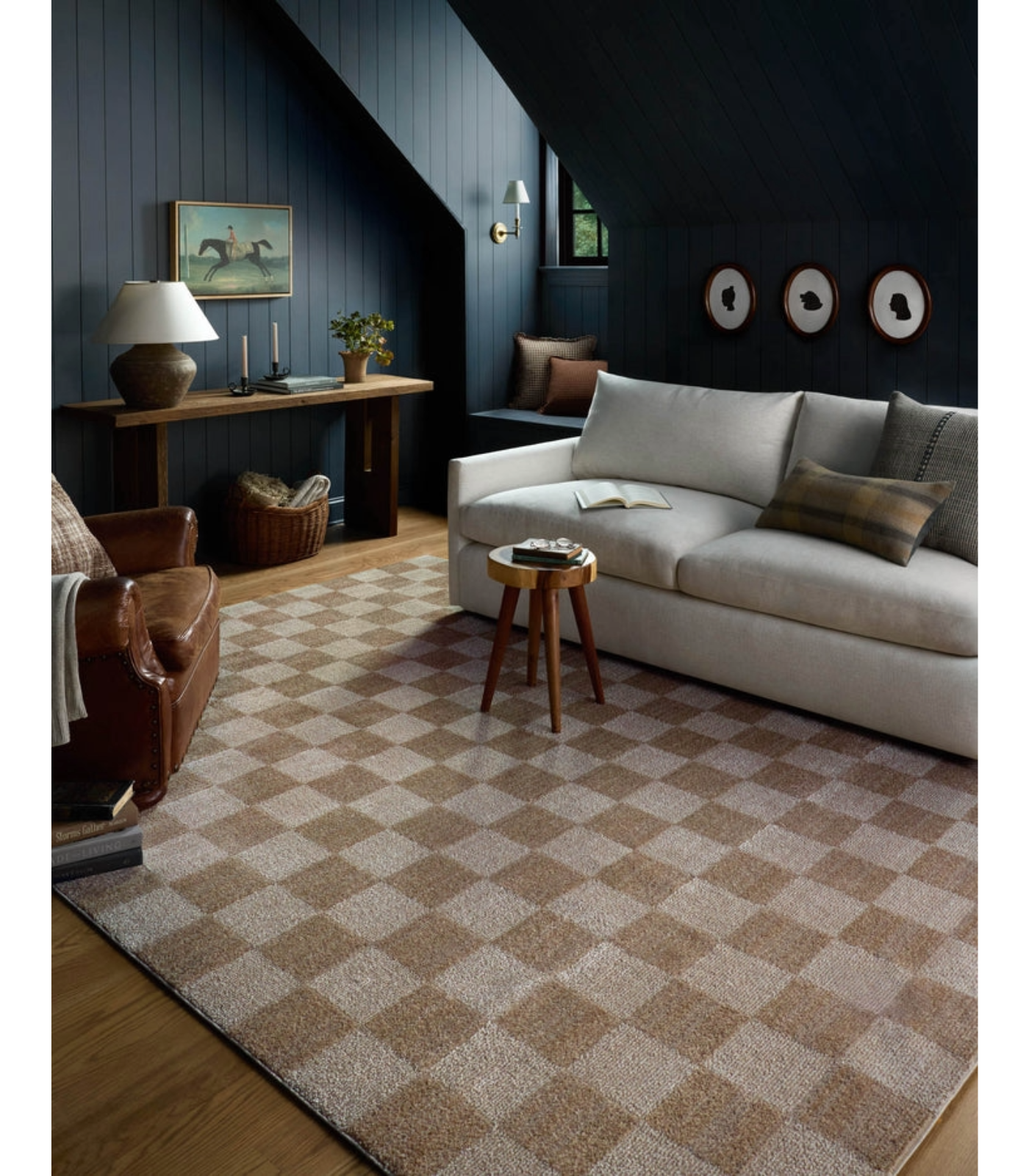 Alfombra Calvin 01 Pebble | Ivory by Chris Loves Julia × Loloi (153X229)