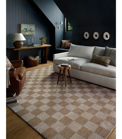 Alfombra Calvin 01 Pebble | Ivory by Chris Loves Julia × Loloi (153X229)