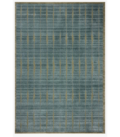 Alfombra Calvin 02 Ocean | Olive by Chris Loves Julia × Loloi (153X229)