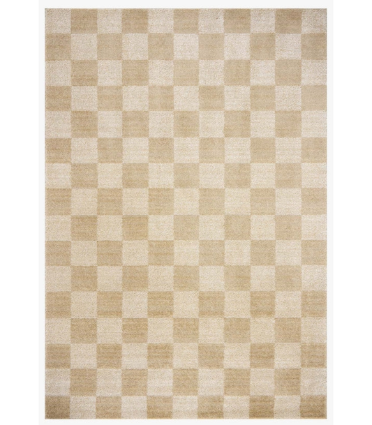 Alfombra Calvin 01 Wheat | Ivory by Chris Loves Julia × Loloi (153X229)