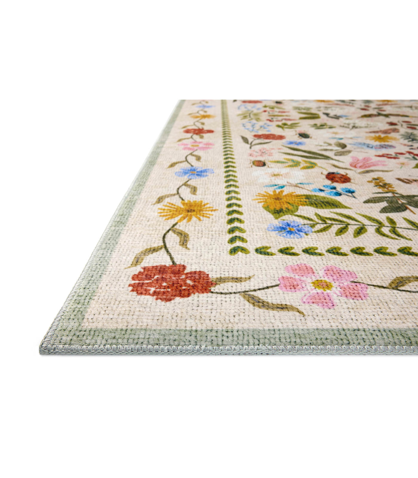Alfombra Canopy 04 Cream Rifle Paper Co x Loloi (229X290)