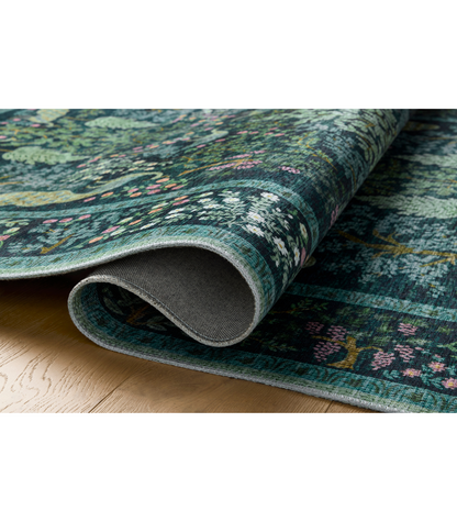 Alfombra Canopy 05 Teal Rifle Paper Co x Loloi (229X290)