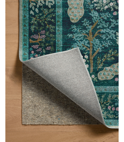 Alfombra Canopy 05 Teal Rifle Paper Co x Loloi (229X290)