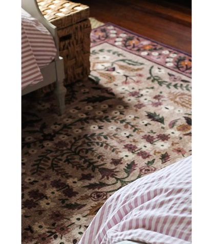 Alfombra Canopy 03 Aubergine | Rifle Paper Co x Loloi